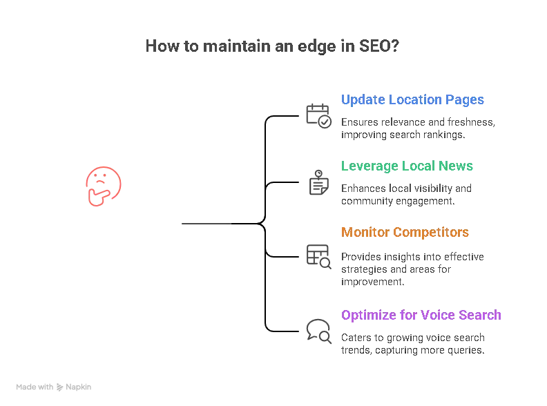 how to maintain an edge in seo, Local SEO for Multiple Locations